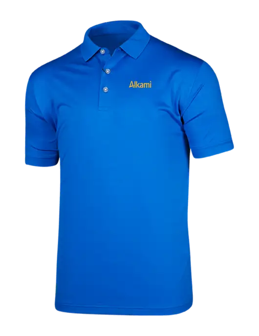 Callaway Vibrant Royal Blue Ventilated Polo w/Alkami Logo