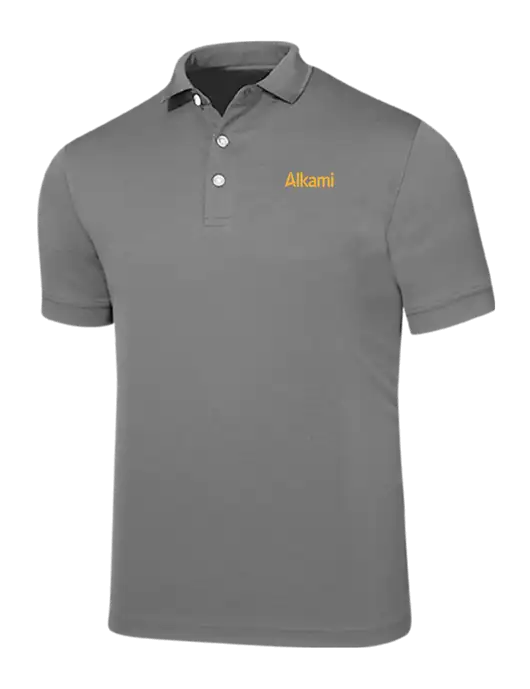 Callaway Ottoman Medium Grey Polo w/Alkami Logo