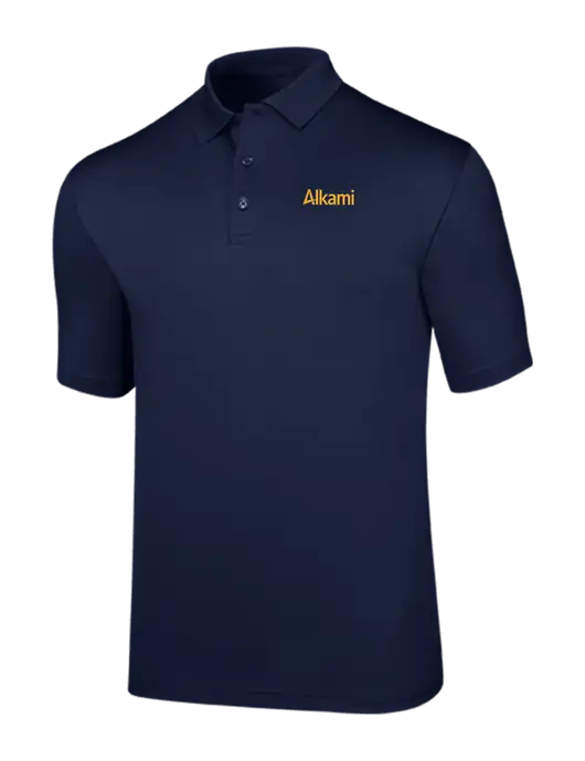 Callaway Opti-Dri Navy Chev Polo w/Alkami Logo