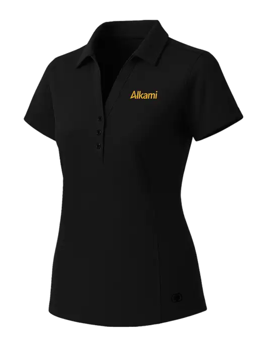 OGIO Womens Blacktop ONYX Polo w/Alkami Logo
