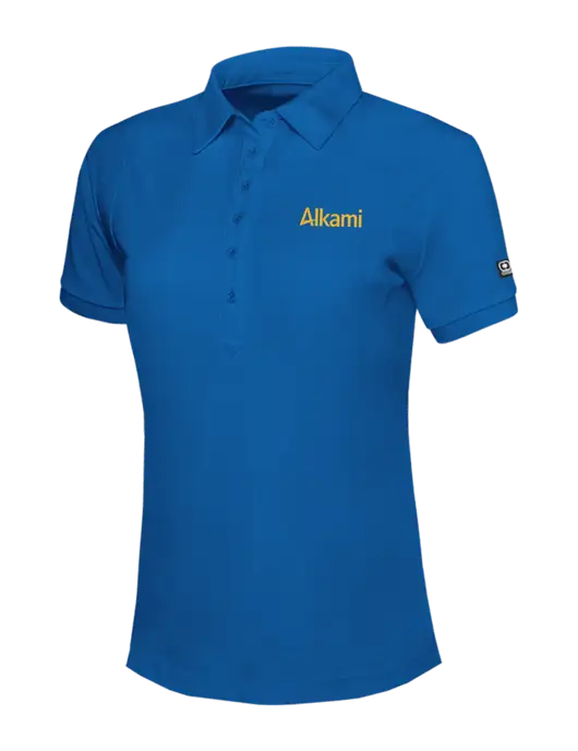 OGIO Womens Royal Blue Jewel Polo w/Alkami Logo