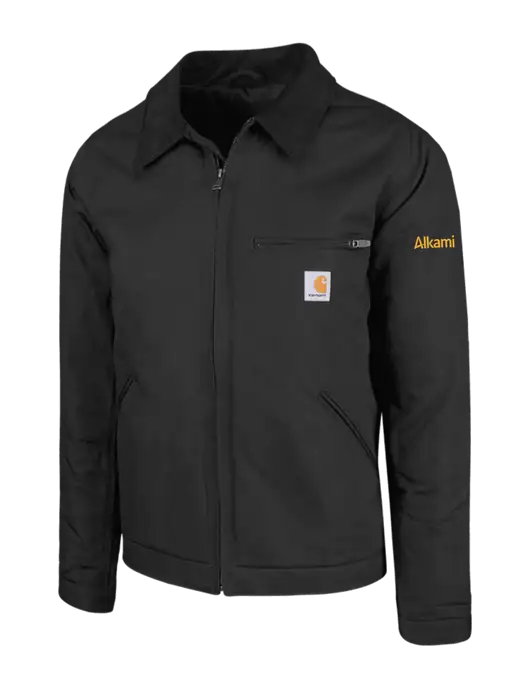 Carhartt Black Duck Detroit Jacket w/Alkami Logo