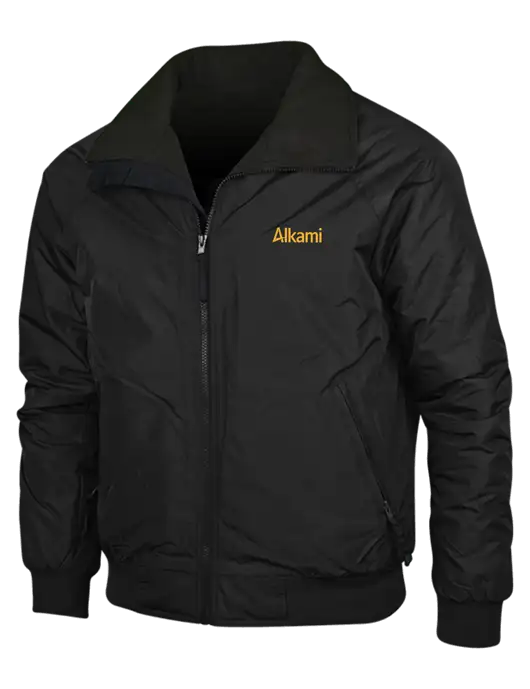 True Black/True Black Classic Challenger Jacket w/Alkami Logo
