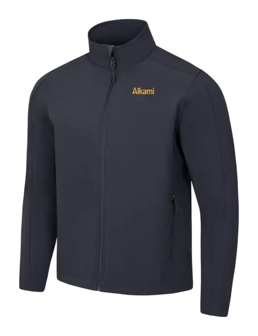 Charcoal Grey Core Soft Shell Jacket w/Alkami Logo