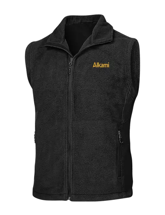 Black Fleece Vest w/Alkami Logo