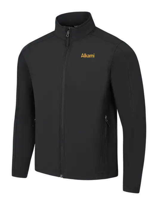 Black Core Soft Shell Jacket w/Alkami Logo
