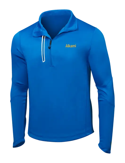 OGIO Electric Blue Endurance Fulcrum 1/4 Zip w/Alkami Logo