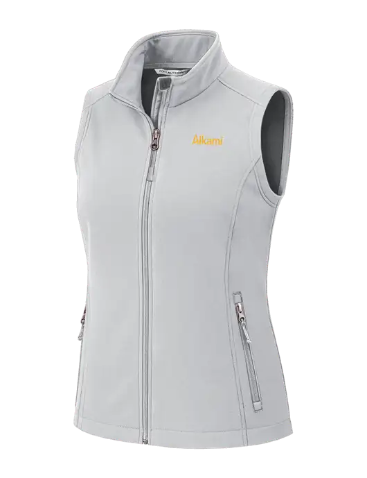 Marshmellow Womens Core Soft Shell Vest w/Alkami Logo