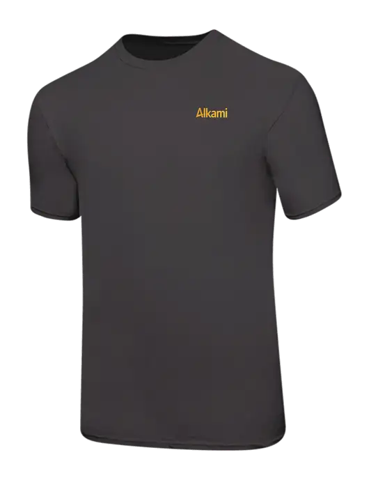 Ring Spun Charcoal 4.5 oz T-Shirt w/Alkami Logo