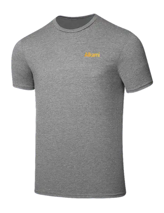 Seriously Soft Grey Frost T-Shirt w/Alkami Logo