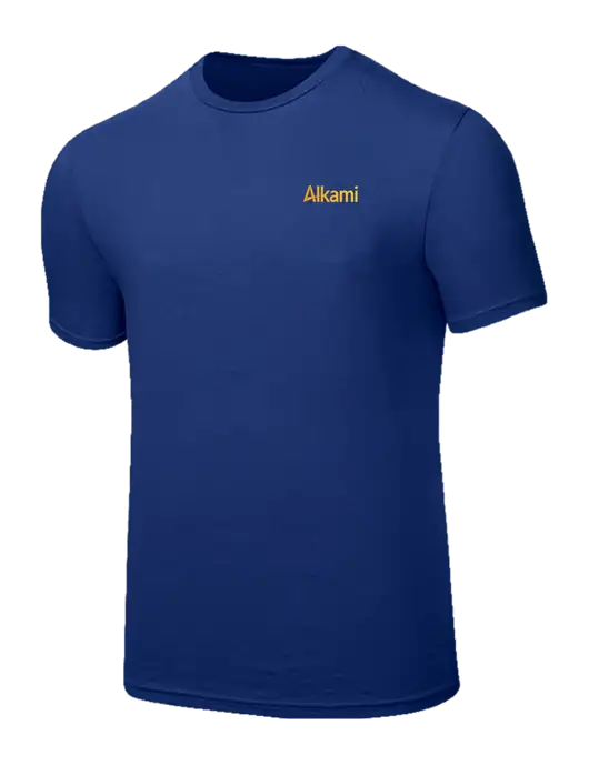 Seriously Soft Dark Royal T-Shirt w/Alkami Logo