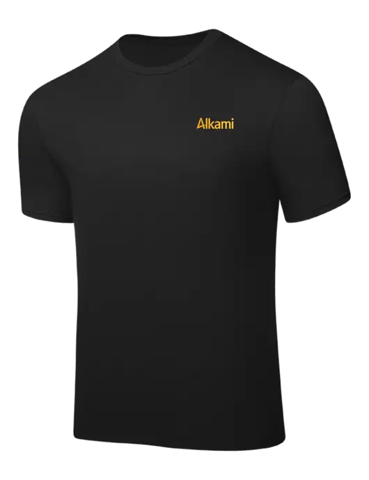 Black PosiCharge Competitor Tee w/Alkami Logo