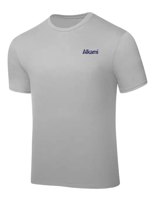 Silver PosiCharge Competitor Tee w/Alkami Logo