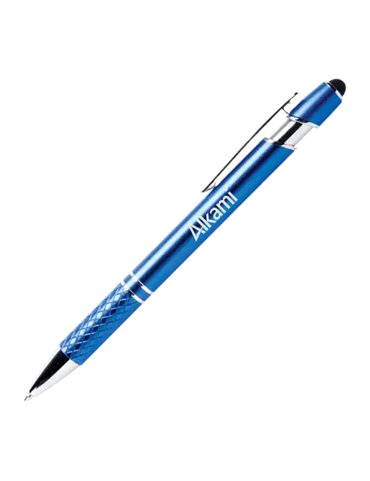 Valencia Blue Stylus Pen - Black Ink w/Alkami Logo