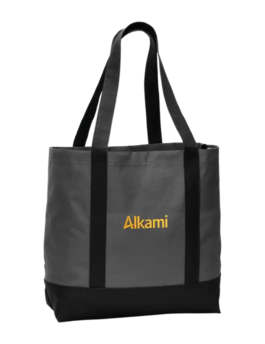 Carryall Charcoal/Black Day Tote Dark w/Alkami Logo