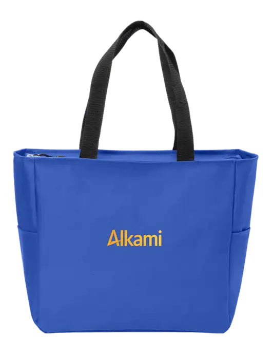 Everyday True Royal Zip Tote  w/Alkami Logo