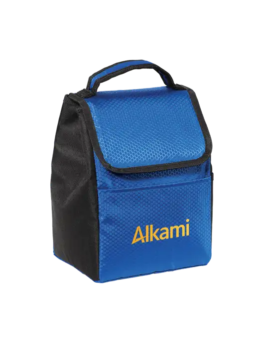 Lunch Bag Twilight Blue/Black Cooler w/Alkami Logo