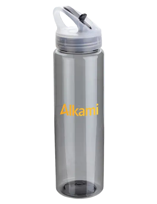 Buddy Smoke 32 oz PET Bottle with Flip Lid w/Alkami Logo