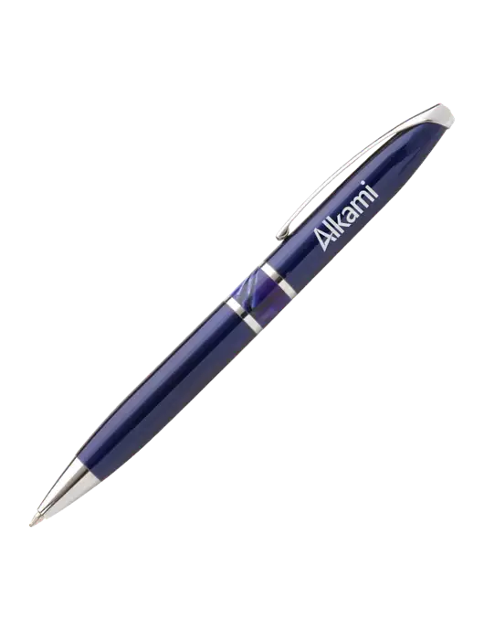Illusion Navy Pen - Black Ink w/Alkami Logo