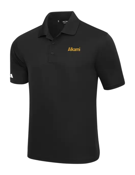 Adidas Black Basic Sport Polo w/Alkami Logo