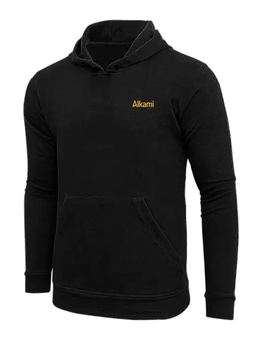 Adidas Black Fleece Hooded Sweatshirt w/Alkami Logo