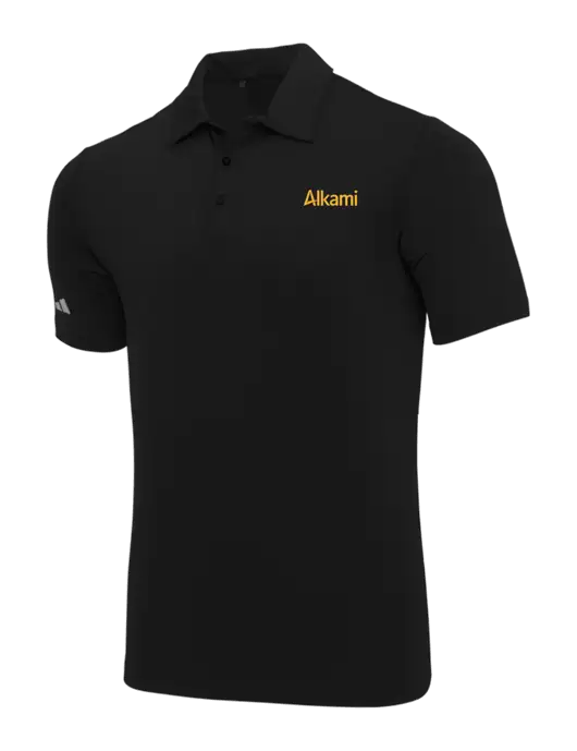 Adidas Black Ultimate Solid Polo w/Alkami Logo