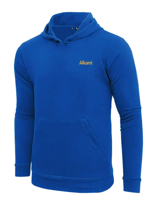 Adidas Royal Fleece Hooded Sweatshirt w/Alkami Logo