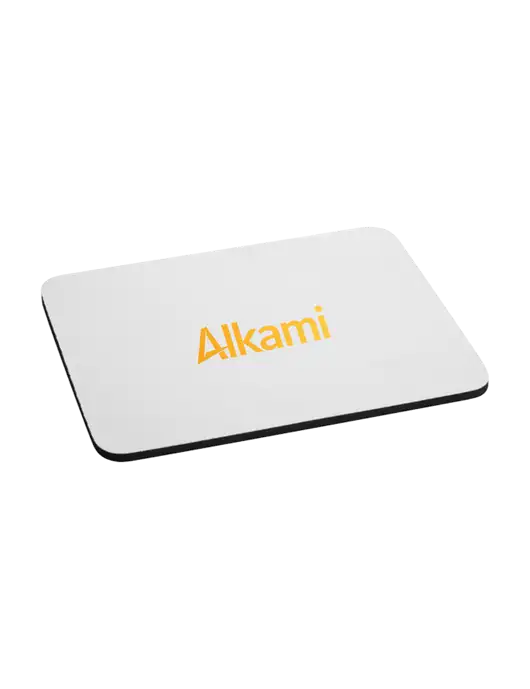 Neoprene Mouse Pad 9.25" x 7.75"  w/Alkami Logo