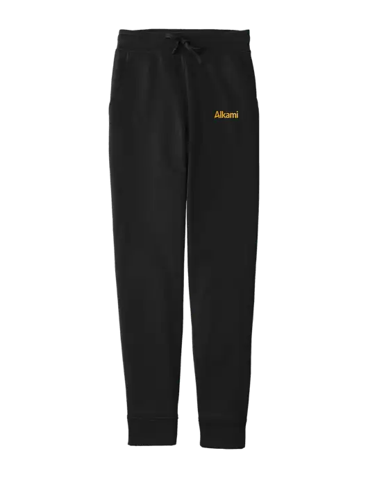 Sport-Wick Black Fleece Jogger w/Alkami Logo