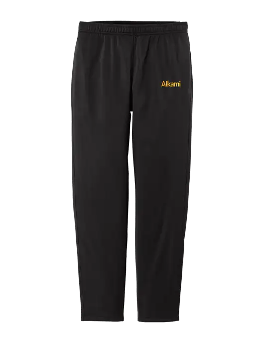 Womens Tricot Black Track Jogger w/Alkami Logo