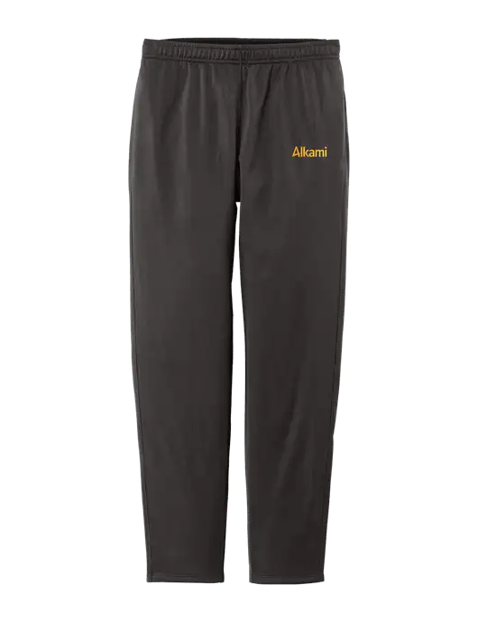 Womens Tricot Very Dark Grey Track Jogger w/Alkami Logo