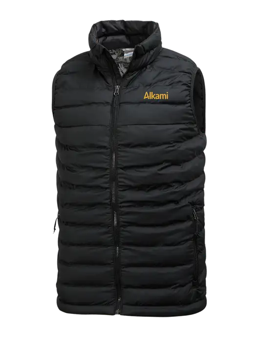 Columbia Black Powder Lite Vest w/Alkami Logo