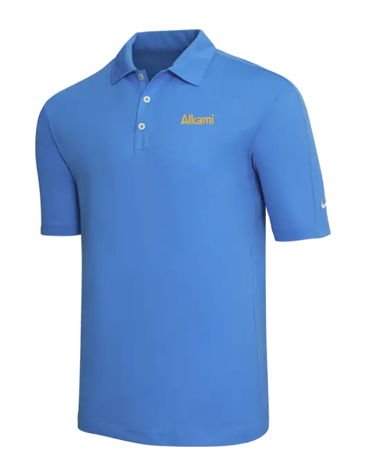 Nike Light Royal Blue Tech Sport Dri-FIT Polo w/Alkami Logo