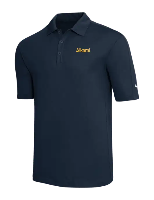 Nike Navy Tech Sport Dri-FIT Polo w/Alkami Logo