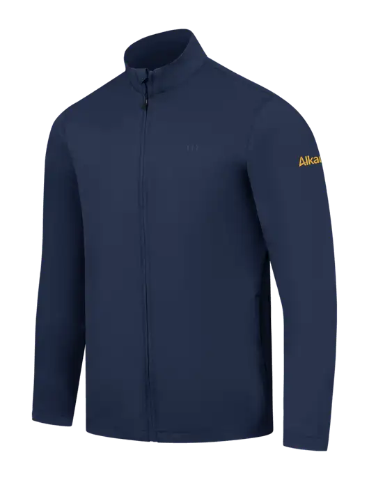 TravisMathew Navy Surfside Full-Zip Jacket w/Alkami Logo