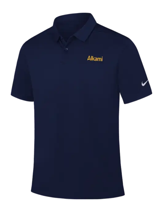 Nike Navy Dry Essential Solid Polo w/Alkami Logo