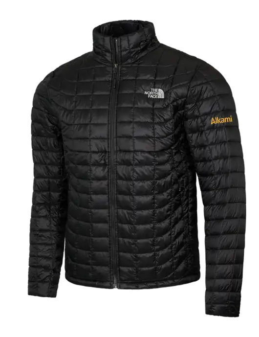 North Face Black ThermoBall Trekker Jacket w/Alkami Logo
