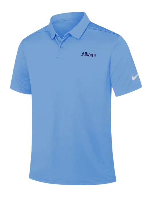 Nike Light Blue Dry Essential Solid Polo w/Alkami Logo
