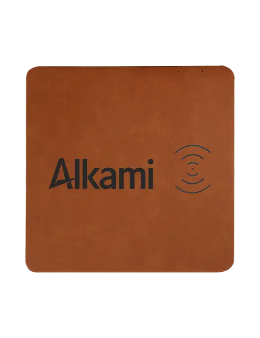 Rawhide Laserable Leatherette Phone Charging Mat w/Alkami Logo