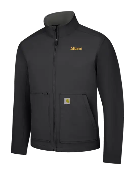 Carhartt Black Super Dux Soft Shell Jacket w/Alkami Logo