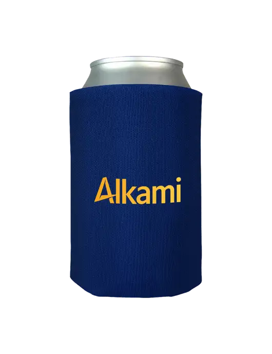 Dark Royal Blue Foam Coolie w/Alkami Logo