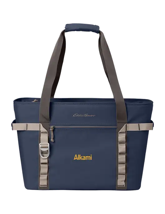 Eddie Bauer Navy Max Cool Tote Cooler  w/Alkami Logo