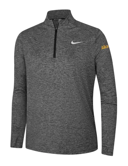 Nike Black Heather Womens Dri-FIT Element 1/2-Zip Pullover w/Alkami Logo