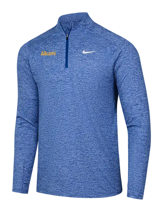 Nike Royal Heather Dri-FIT Element 1/2-Zip Pullover w/Alkami Logo