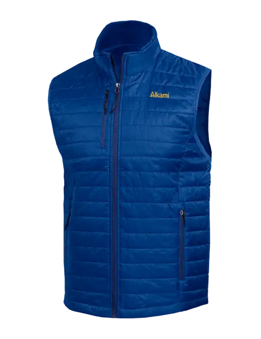 Packable Royal Puffy Vest w/Alkami Logo