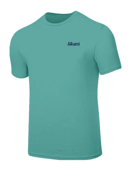 Seriously Soft Light Teal T-Shirt w/Alkami Logo