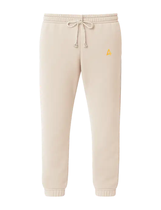 Comfort Colors Garment-Dyed Ivory Lightweight Fleece Sweatpants w/Alkami Logo