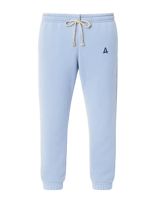 Comfort Colors Garment-Dyed Light Blue Lightweight Fleece Sweatpants w/Alkami Logo