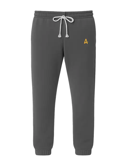 Comfort Colors Garment-Dyed Dark Grey Lightweight Fleece Sweatpants w/Alkami Logo