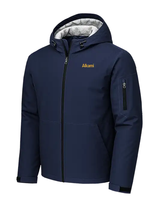 Waterproof Insulated Dark Navy Jacket w/Alkami Logo